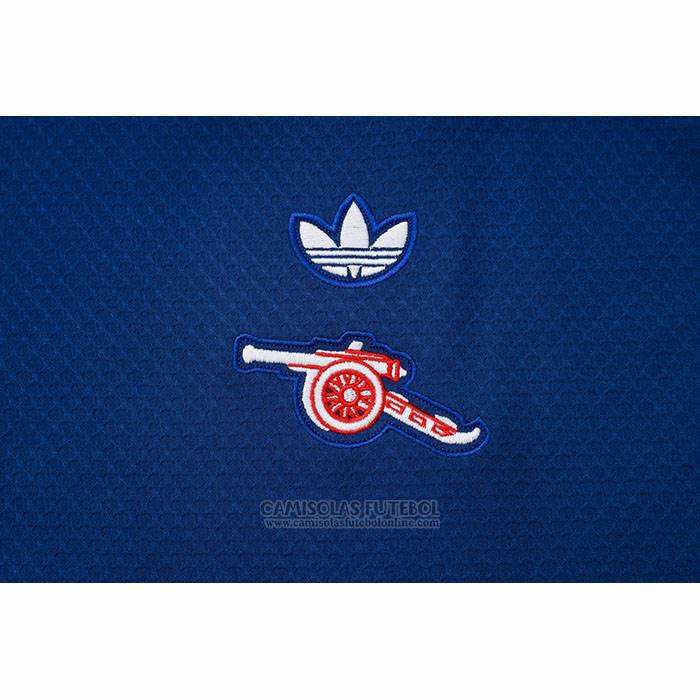 Fato de Treino Arsenal Manga Curta 2025-2026 Azul - Calcas Curta